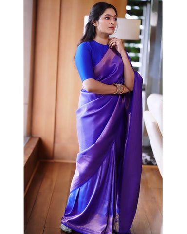Authentic South Indian Silk Saree with traditional motifs