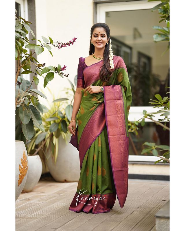 Gorgeous Kanjeevaram Silk Saree