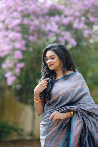 Banarasi Silk Saree with Brocade Design