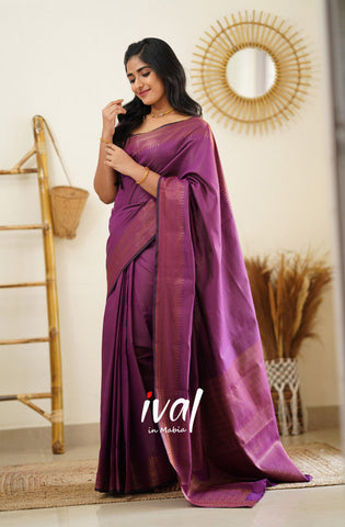 Traditional silk saree with intricate thread work