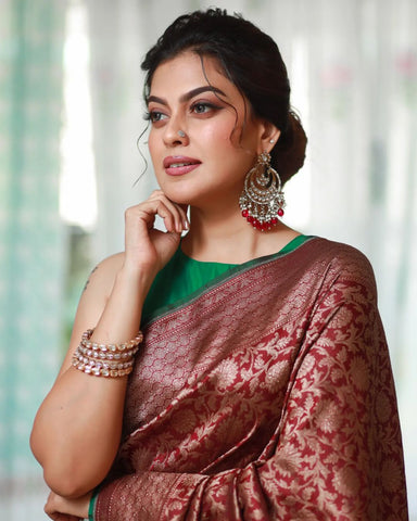 Gorgeous Kanjeevaram Silk Saree